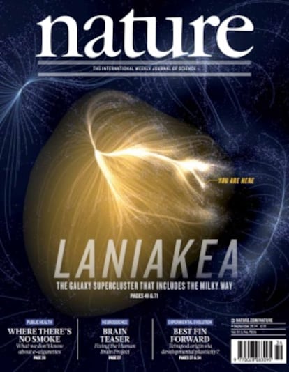 Portada de la revista 'Nature'.