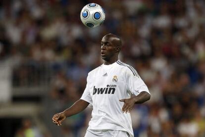 Lass Diarra. mediocampista del Real Madrid.