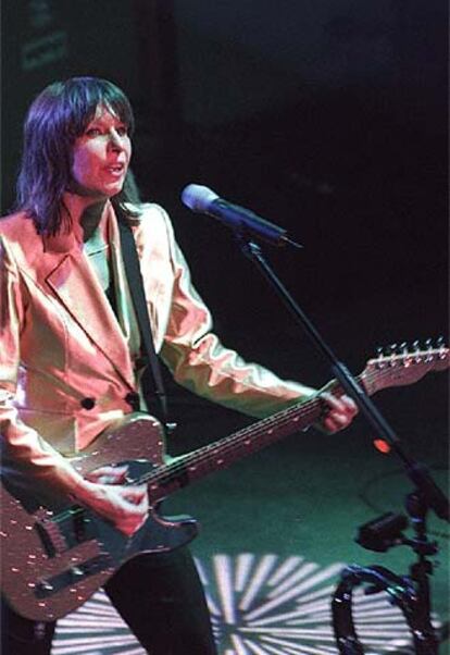 Chrissie Hynde, líder de The Pretenders.