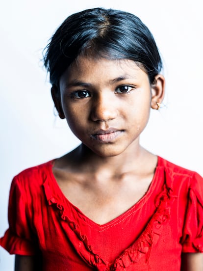 Fatema, 8 años.