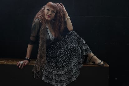 Verónica López, 58 years old, a victim and survivor of the dirty war and a member of the “Historical reparation for adult trans women” collective. 