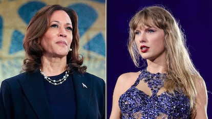 Kamala Harris y Taylor Swift