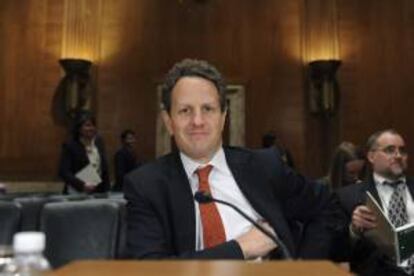 Geithner reconoció que los líderes europeos han dado pasos en la dirección correcta como "reformas para restaurar la competitividad, mejorar la sostenibilidad fiscal, reestructurar el sistema financiero". EFE/Archivo