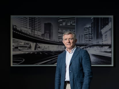 Francisco Pérez Botello, presidente de Volkswagen, el pasado jueves la sede del grupo.