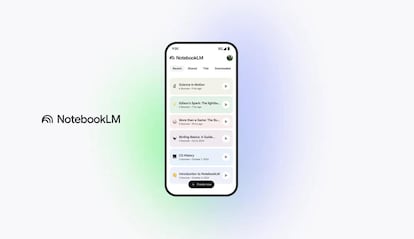 Aplicación NotebookLM de Google