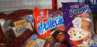 Fotografía de productos del Grupo Bimbo.