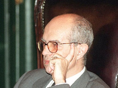 José María Luzón en su etapa como teniente fiscal del Tribunal Supremo.