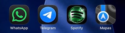 Logotipo de Spotify que simula una bola de discoteca