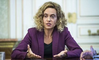 La socialista Meritxel Batet, ministra de Política Territorial y Función Pública.