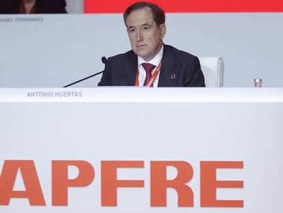 El presidente de Mapfre, Antonio Huertas.