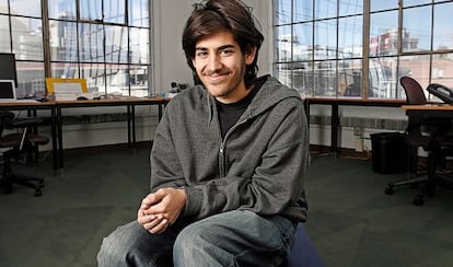 Aaron Swartz, en 2006.