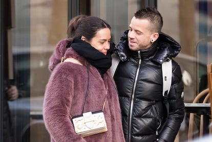 Cristina Pedroche y David Muñoz, en París el pasado diciembre.