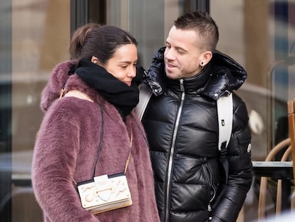 Cristina Pedroche y David Muñoz, en París el pasado diciembre.