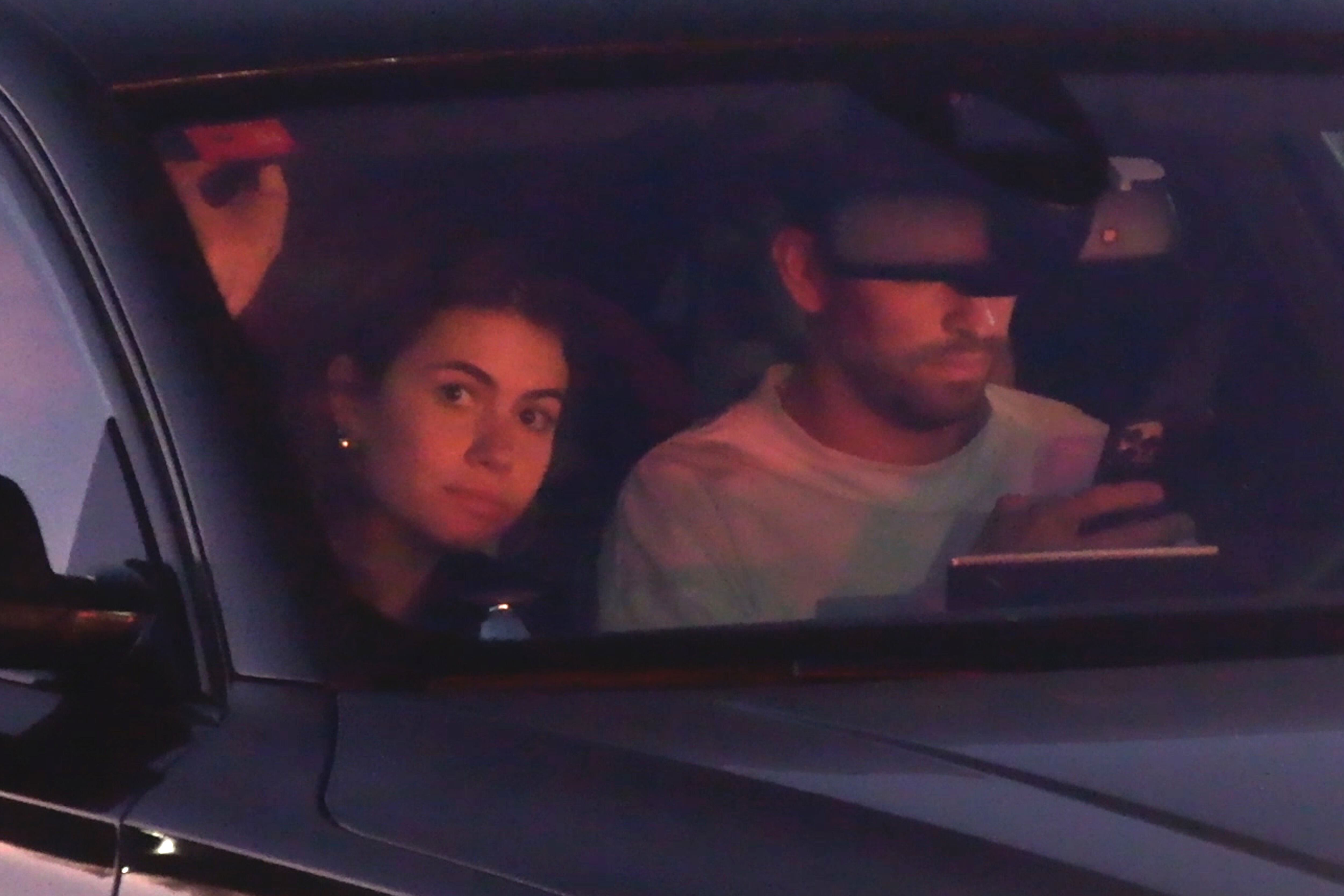 Clara Chía y Gerard Piqué, el 27 de diciembre de 2022 en Barcelona.