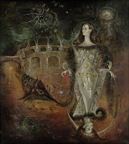 Cuadro "La magia del tarot", de 1965.