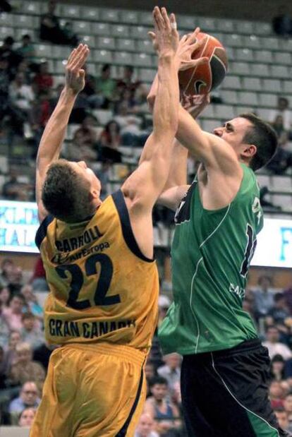 Carroll, durante el Joventut-Gran Canaria.