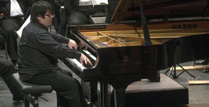 Akihiro Sakiya ganador del Concurso de Piano de Ja&eacute;n. 