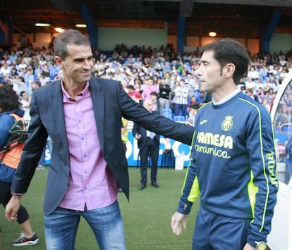 Marcelino García Toral, durante el trofeo Teresa Herrera.