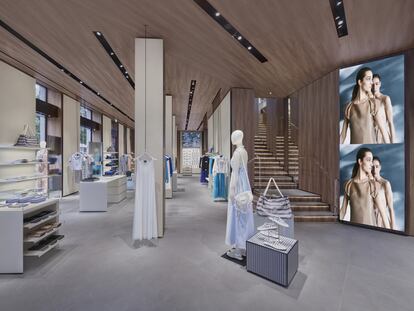 Así es la nueva tienda de Emporio Armani en Barcelona