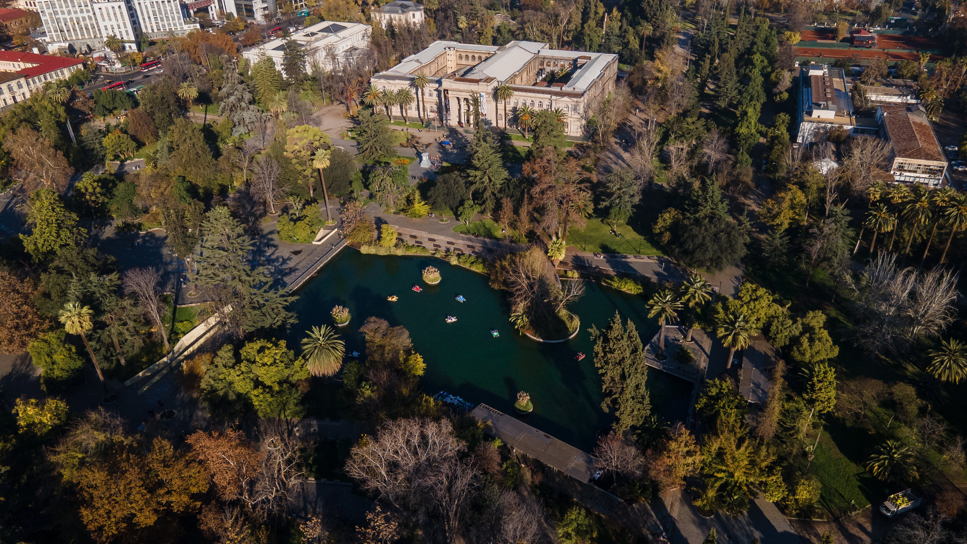 Parque Quinta Normal, Santiago, Chile, el 19 de junio del 2025.