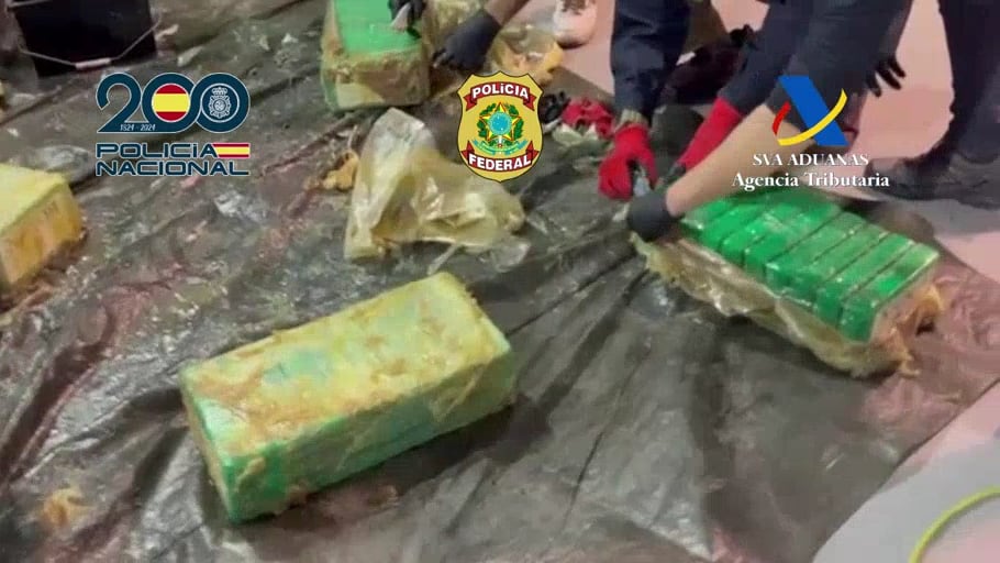 Cae un grupo criminal que perfumaba paquetes de cocaína y los escondía entre lavabos de mármol
