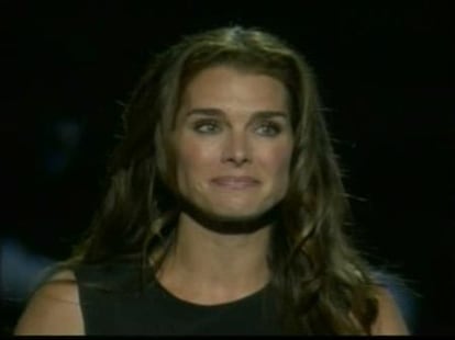 Brooke Shields, emocionada