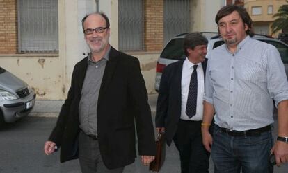 Alfons Montserrat, a la izquierda y Manel Martí, a la derecha.