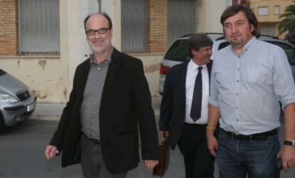 Alfons Montserrat, a la izquierda y Manel Mart&iacute;, a la derecha.