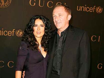 Salma Hayek y François Henri Pinault.