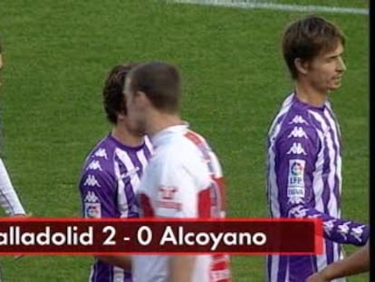 Valladolid 2 - Alcoyano 0