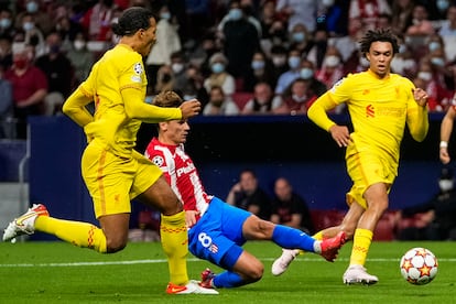 El segundo gol de Griezmann.