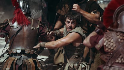 Paul Mescal como Lucius en 'Gladiator 2'.
