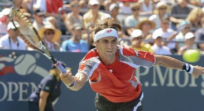 David Ferrer en la tercera ronda del Abierto de Estados Unidos