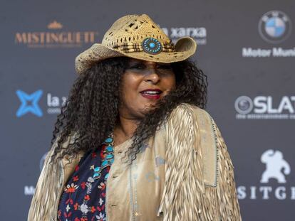 Pam Grier, en el festival de Sitges.