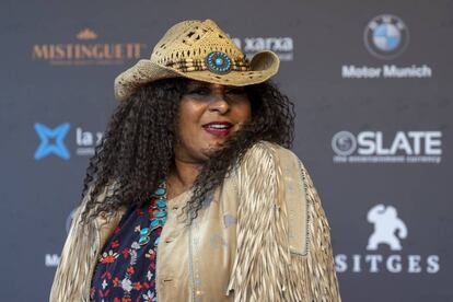 Pam Grier, en el festival de Sitges.