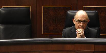 Crist&oacute;bal Montoro en el Congreso.