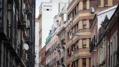 Edificios en la calle García de Paredes, en Chamberí. KIKE PARA