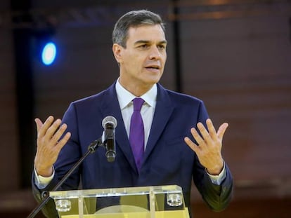 El presidente del Gobierno, Pedro Sánchez.