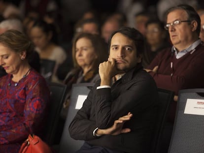 Andrés Manuel López Beltrán, el segundo hijo de López Obrador.