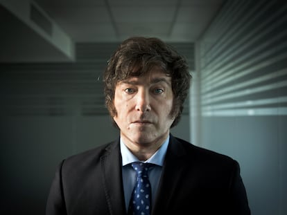 Javier Milei, diputado y candidato a presidente por el partido La Libertad Avanza.