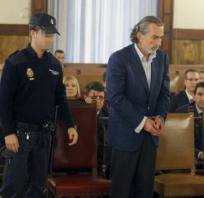 Francisco Correa, en el juicio por el caso de los trajes.
