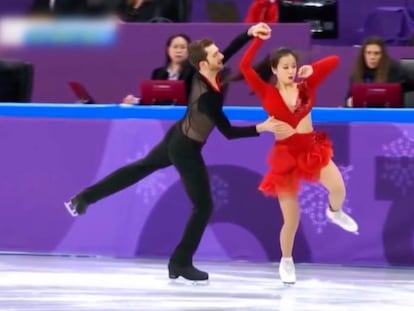 La patinadora olímpica de Corea del Sur cambia su coreografía para no quedarse desnuda