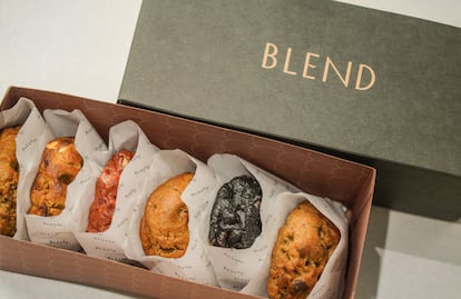 Una caja de galletas de Blend Cookies, en una imagen proporcionada por la empresa.