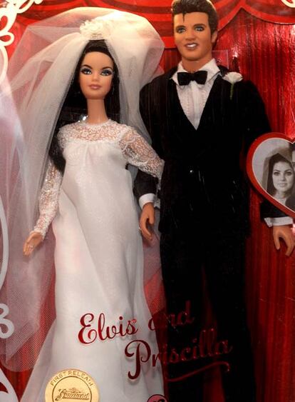 Priscilla y Elvis, según Mattel.