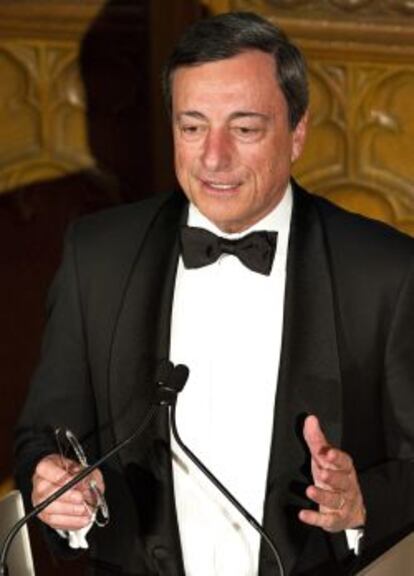 El presidente del Banco central Europeo, Mario Draghi.