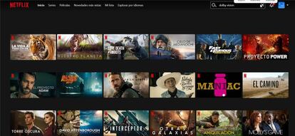 Contenidos de Netflix en Dolby Vision