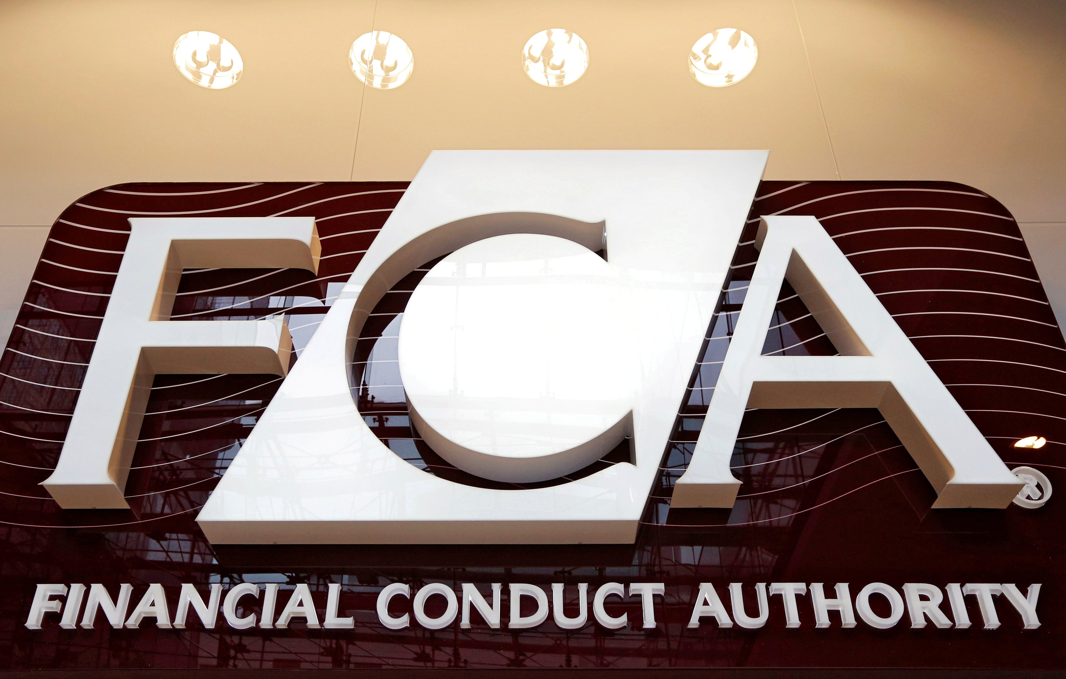 Oficina de la Autoridad de Conducta Financiera británica, en Londres.