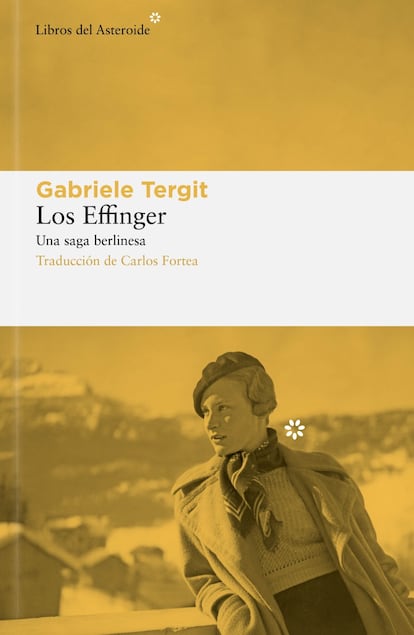 Portada de 'Los Effinger', de Gabriele Tergit.