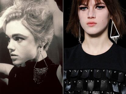 Saint Laurent resucita a Edie Sedgwick en la pasarela