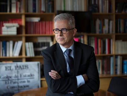 Javier Moreno en la Escuela de Periodismo UAM-EL PAÍS.